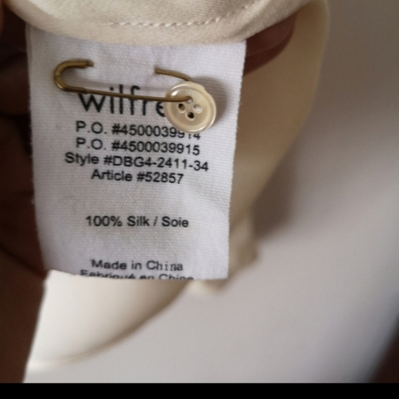 100% Silk Blouse - Wilfred - Picture 6 of 9